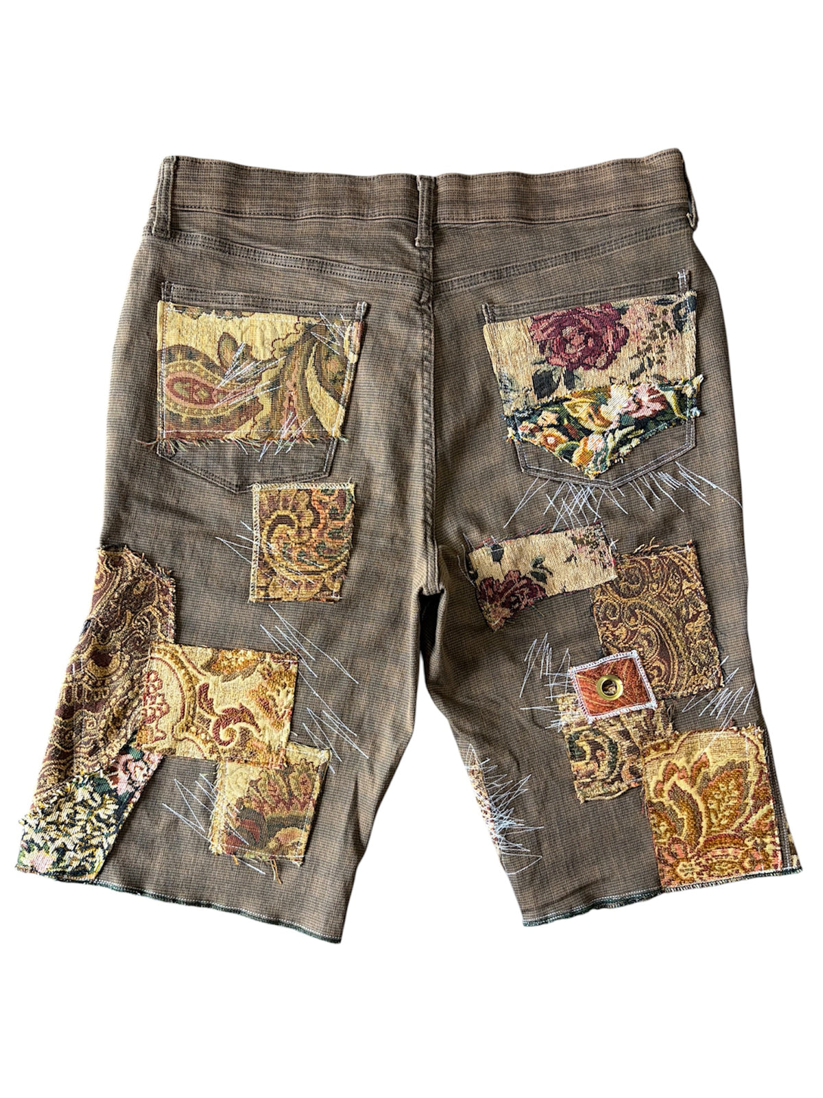 BORO Patchwork Shorts