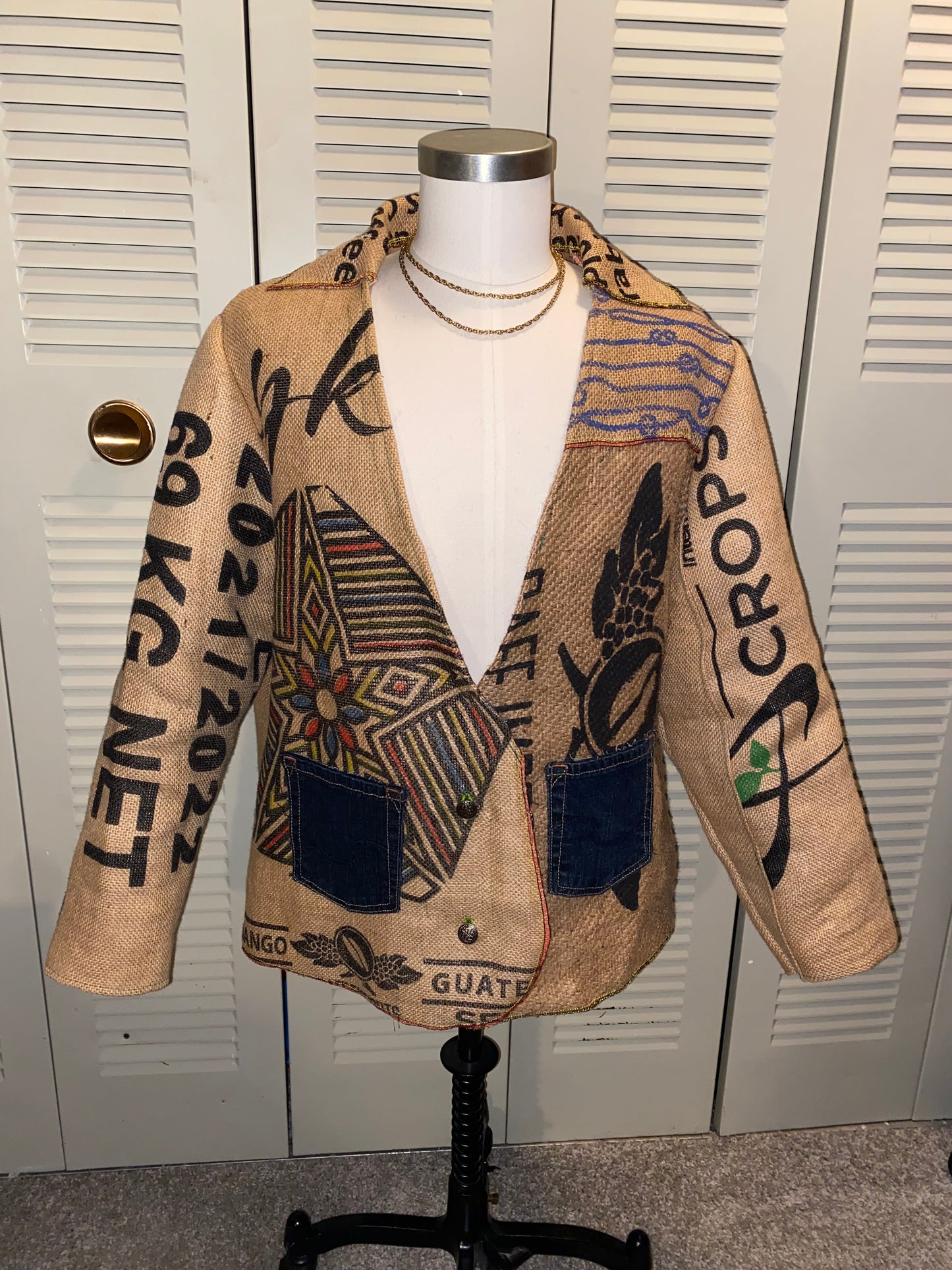 Burlap Blazer