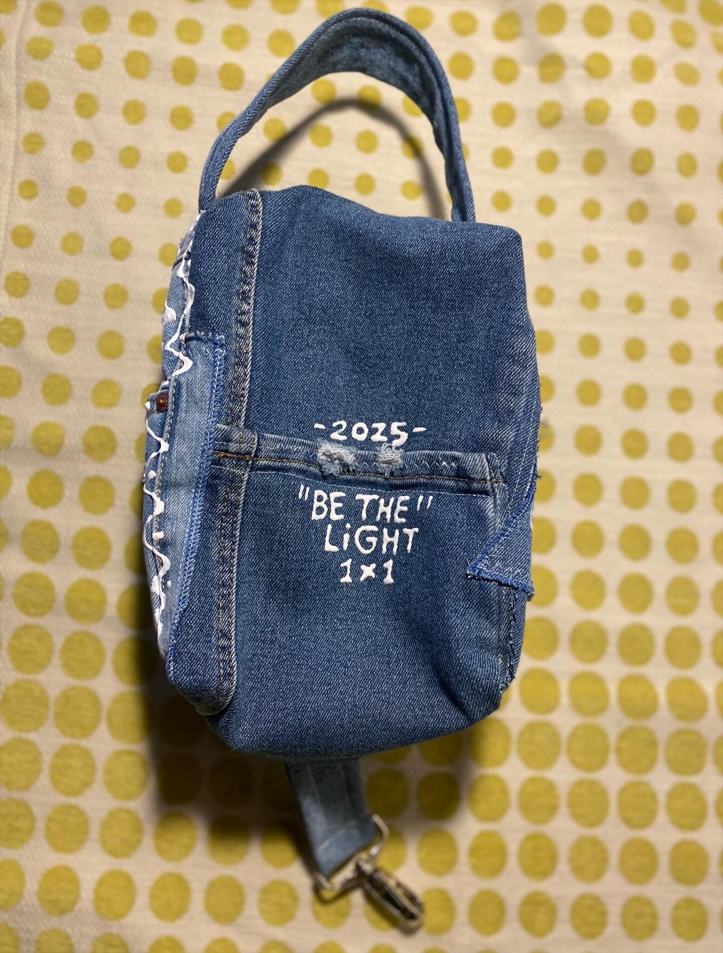 Denim Dopp Bag