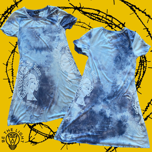 Sky Dye Dress