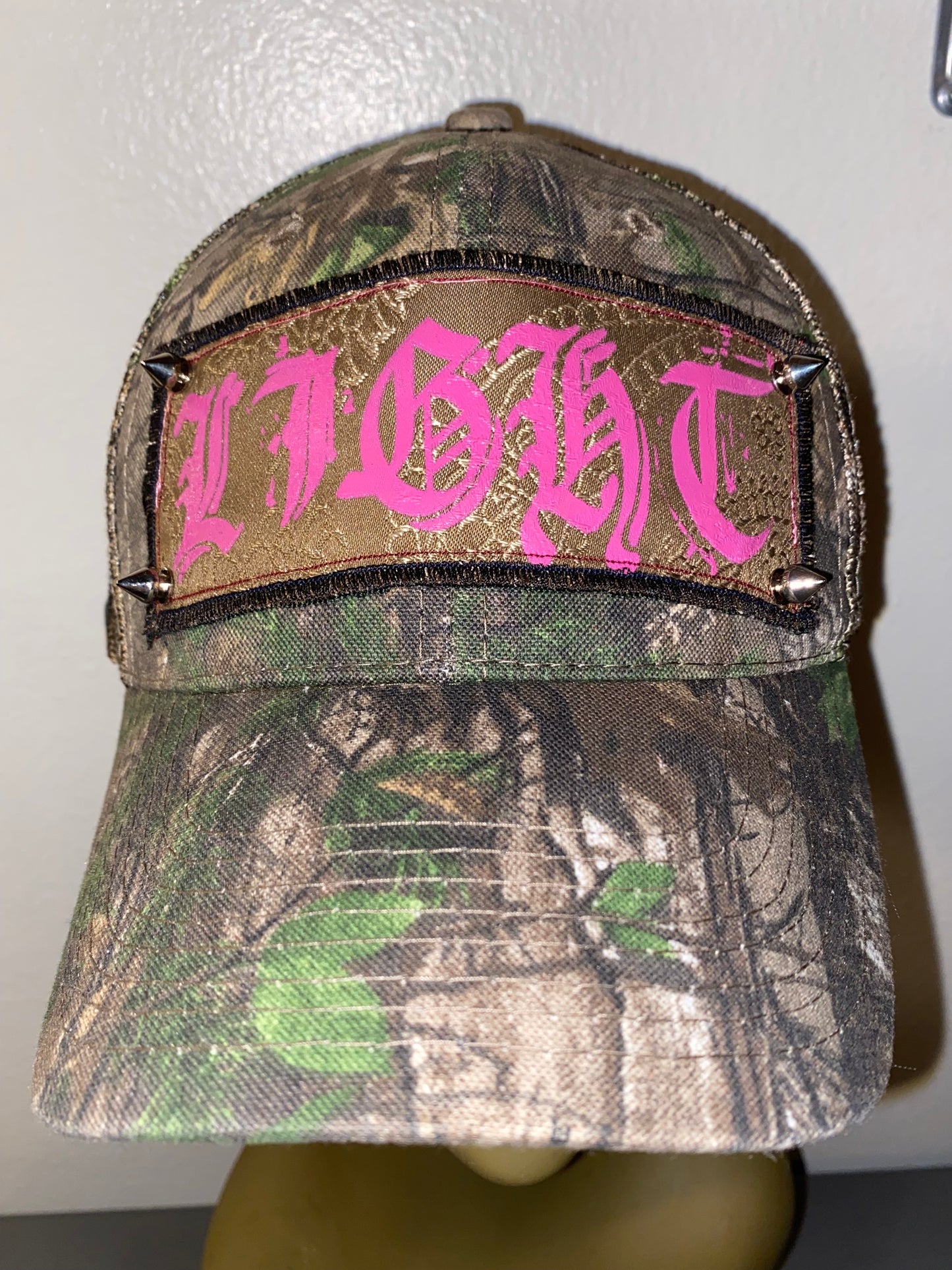 Camo Light dad hat