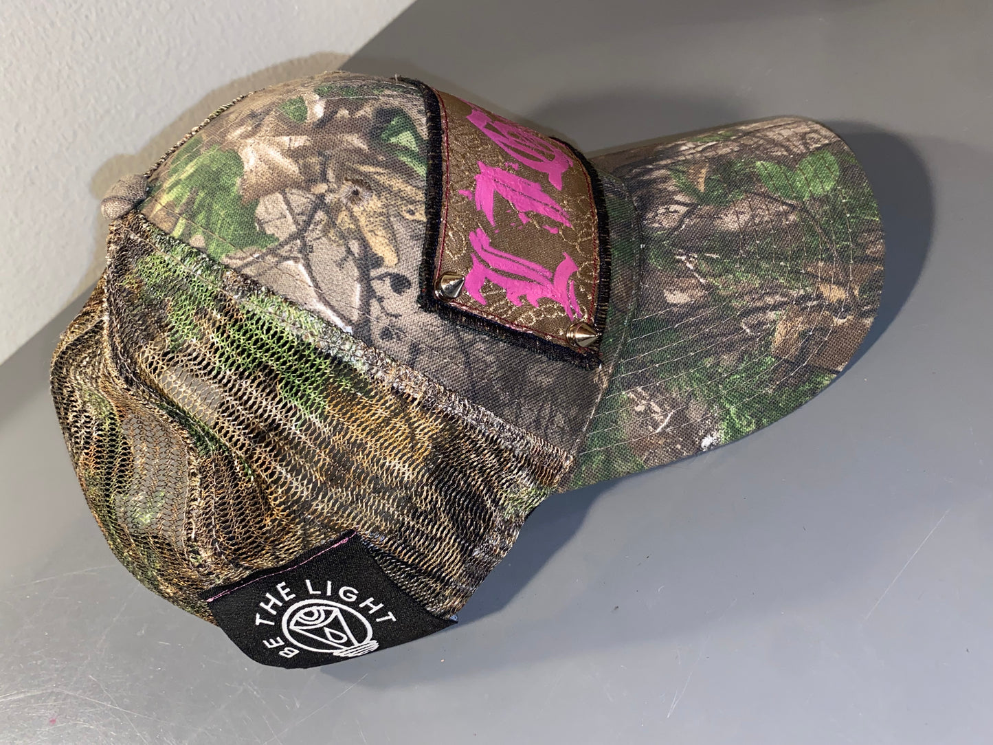 Camo Light dad hat