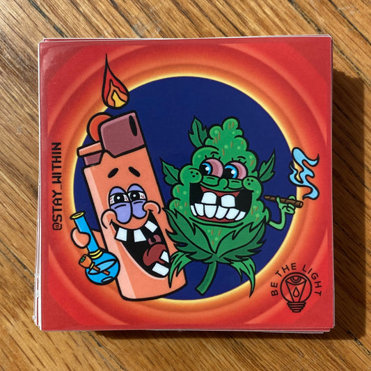 CrudBob & Lit Rick sticker