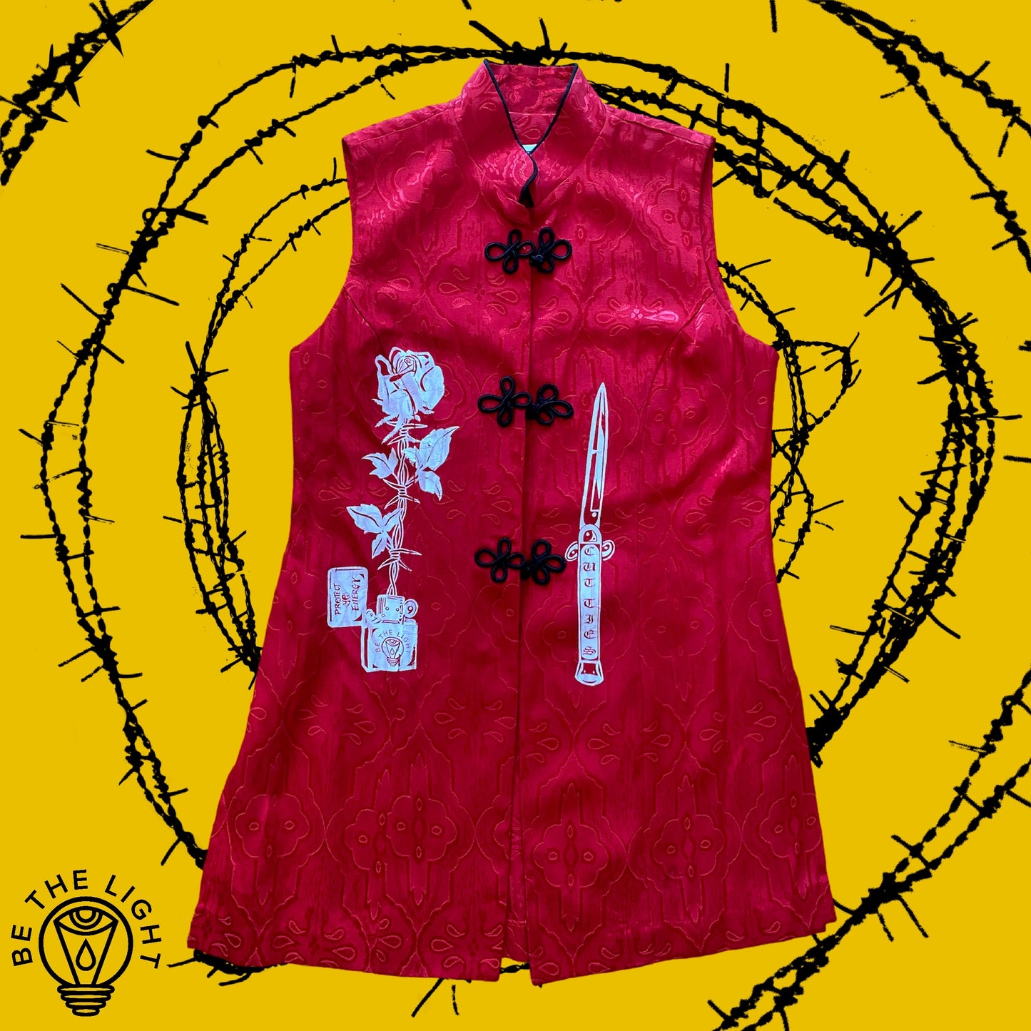 Red Kimono Dress