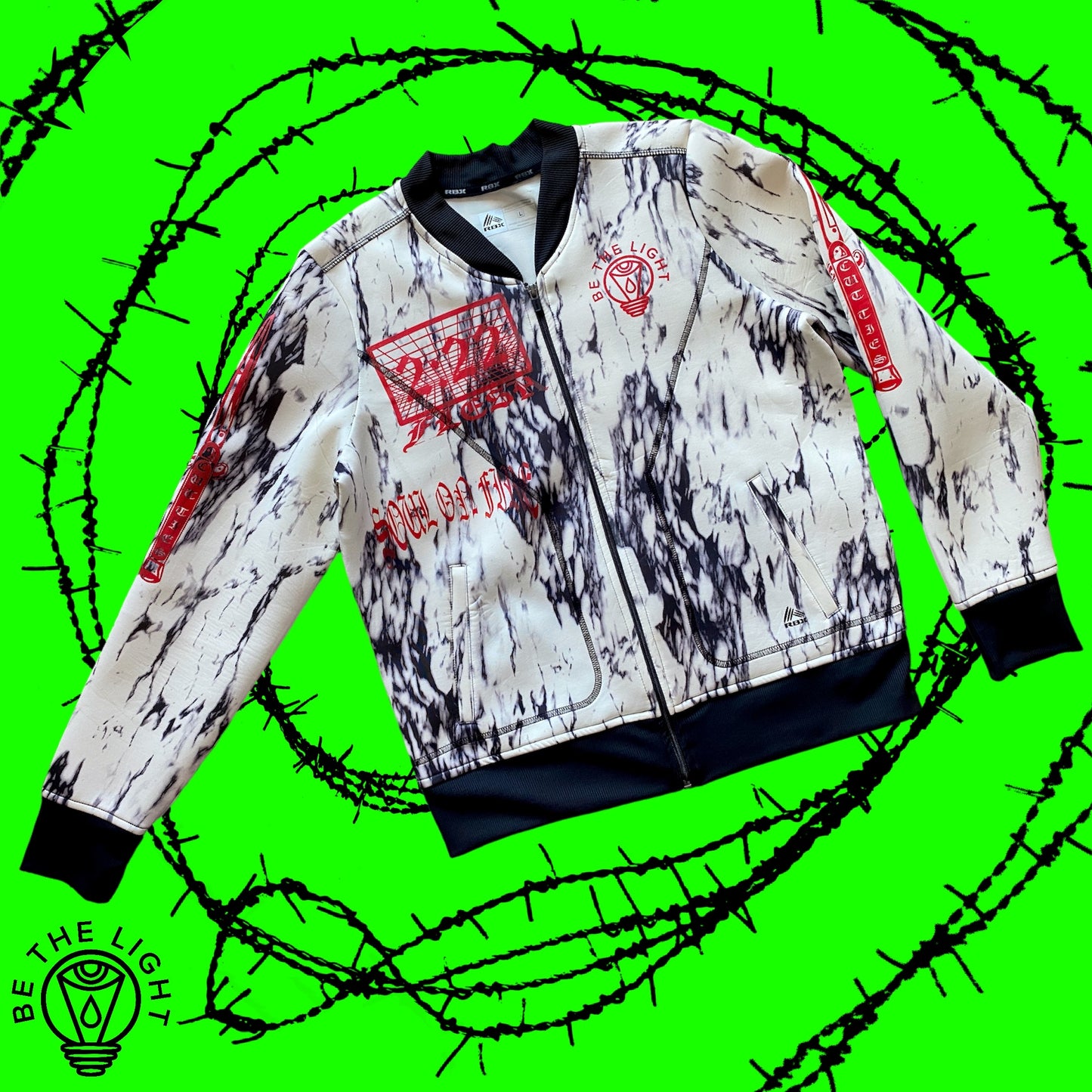 Trashed Marble Gym wear