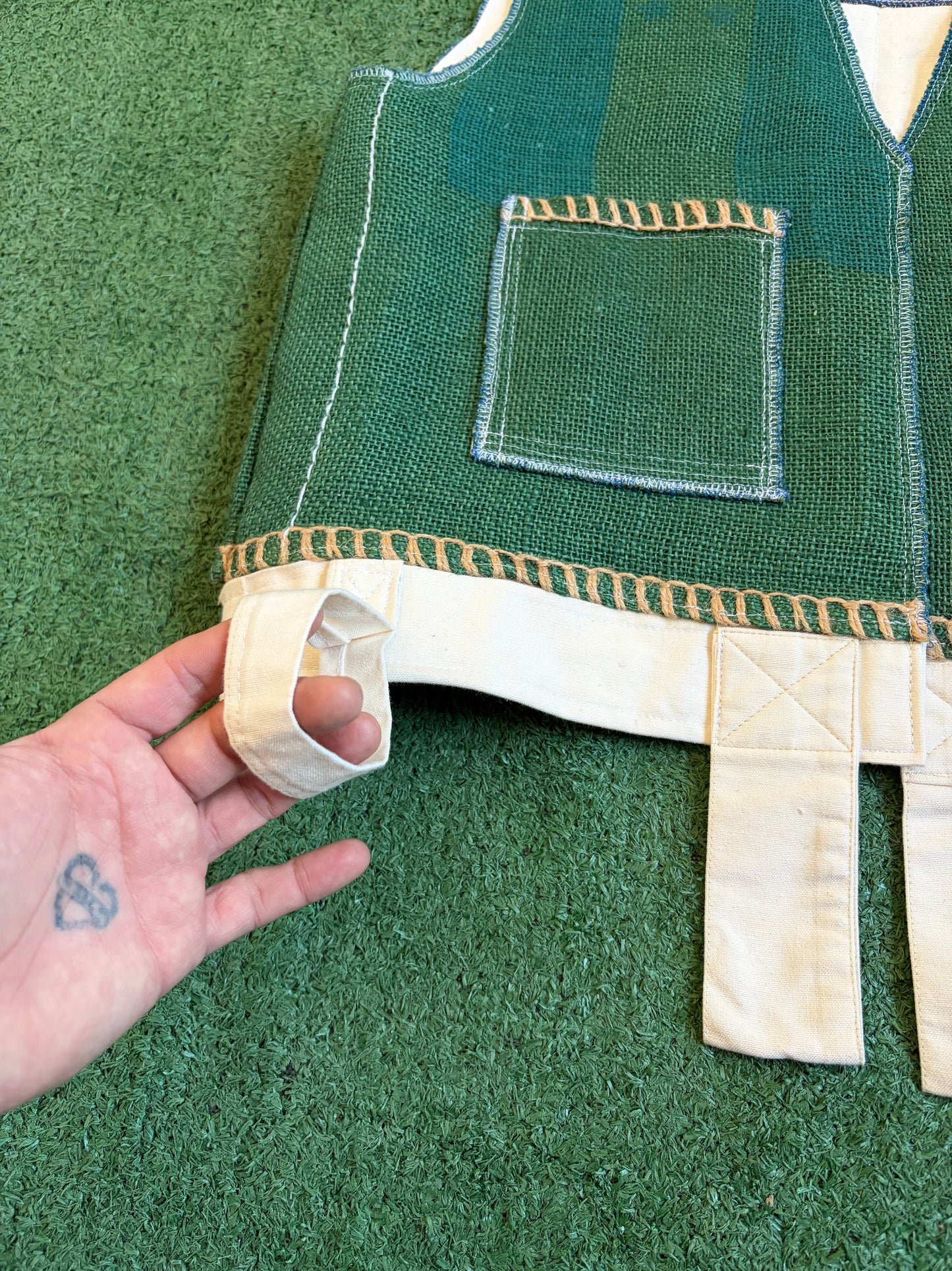 1/1 Coffee Sack Vest — Finca La Montaña (Honduras)