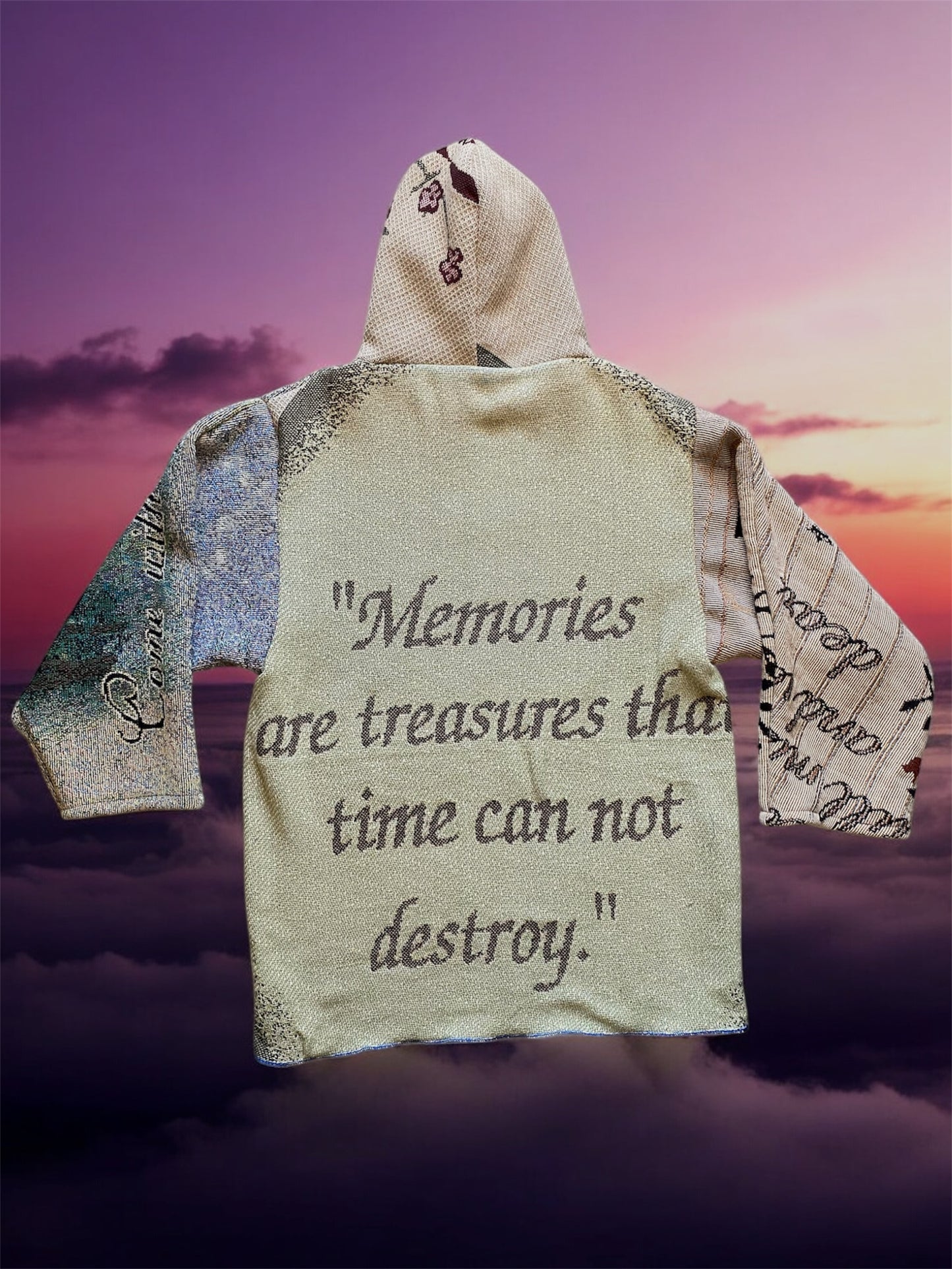 Moments in time Hoodie Dress