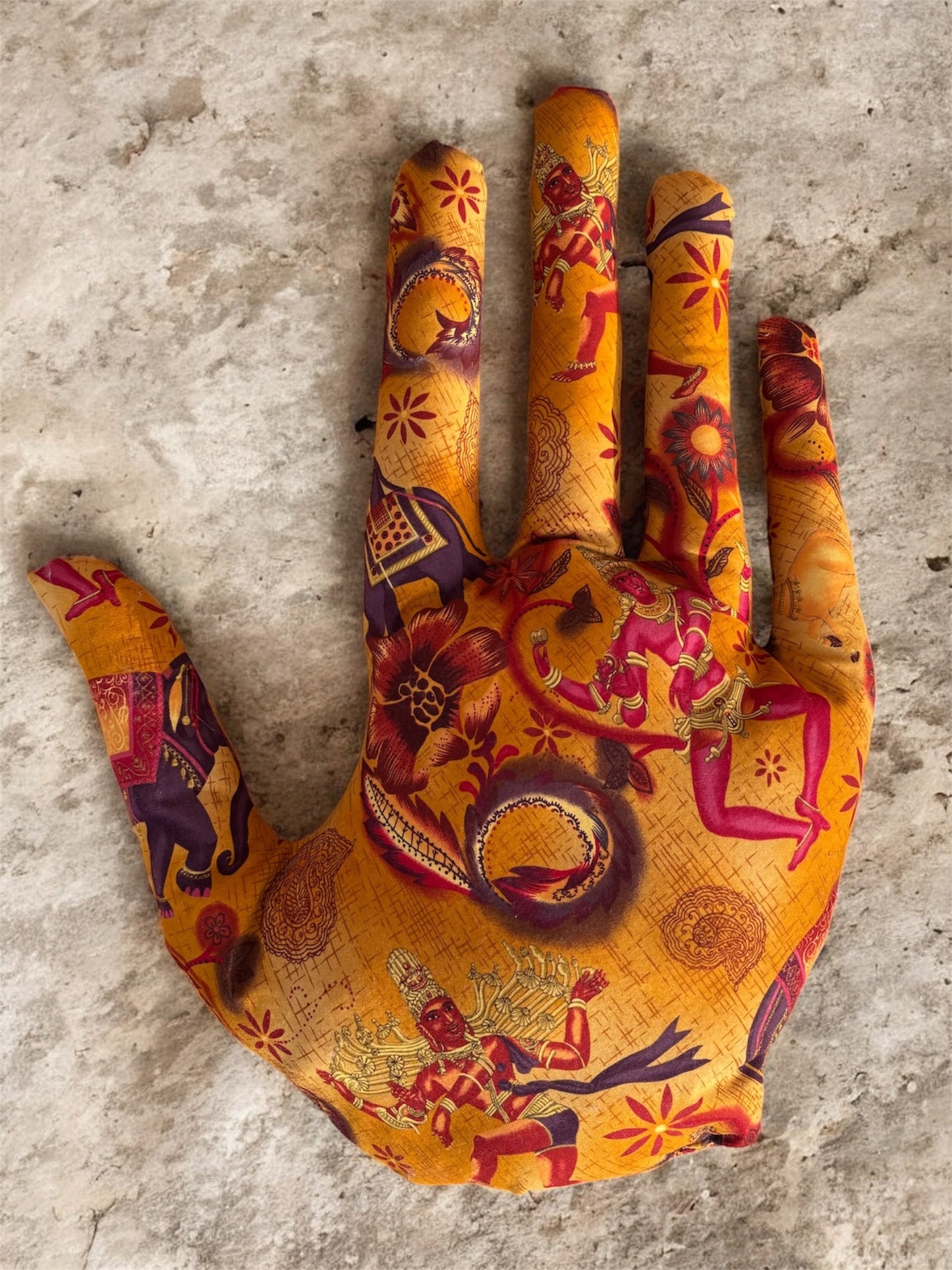 Shiva Hand Pillow