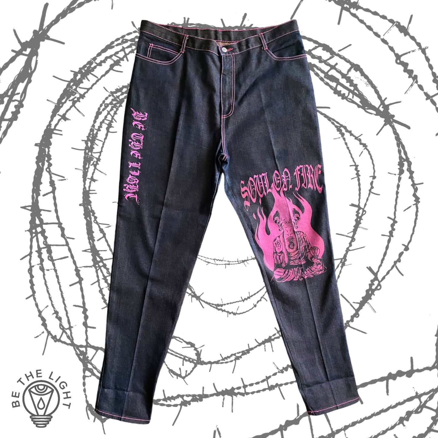 Black denim Pant