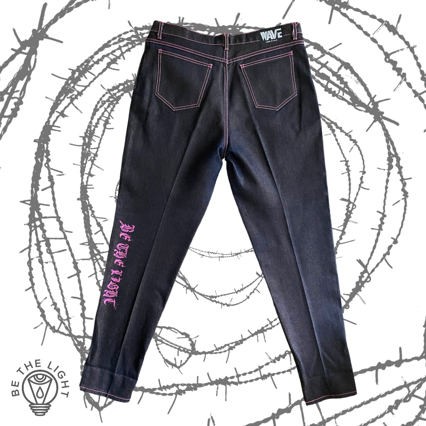 Black denim Pant