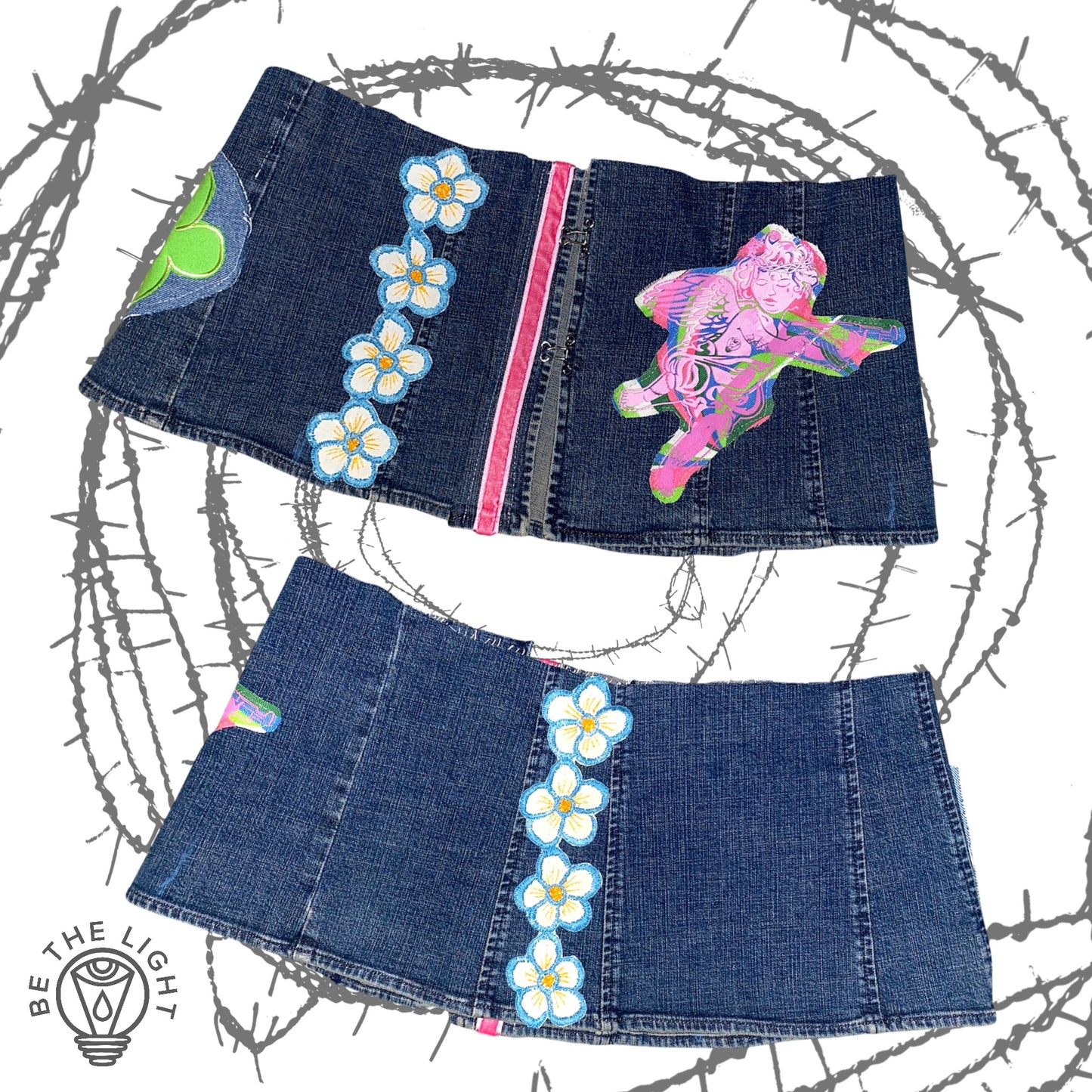 Denim Tube Top