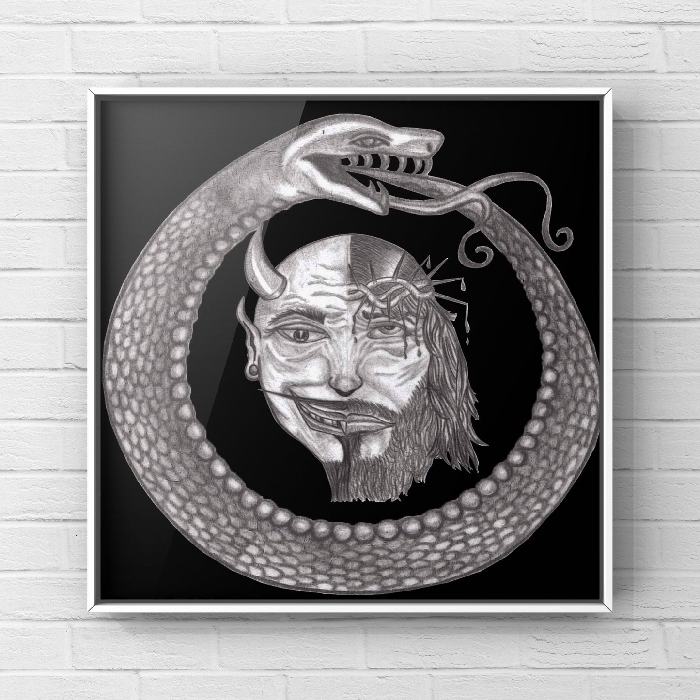 Ouroboros Good Vs. Evil Print