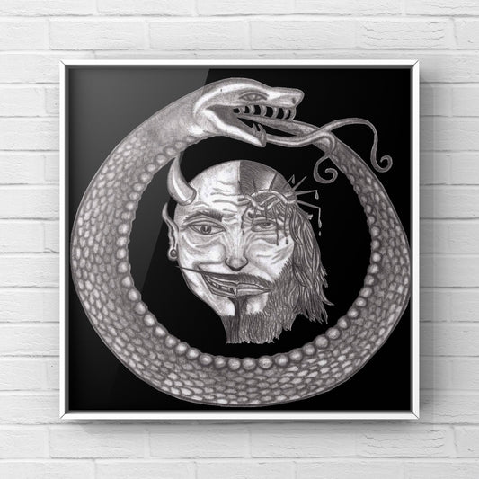 Ouroboros Good Vs. Evil Print