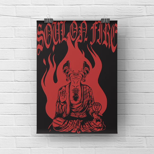 Soul On Fire Print
