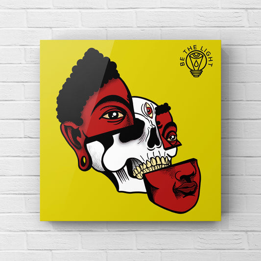 Open Skull Print