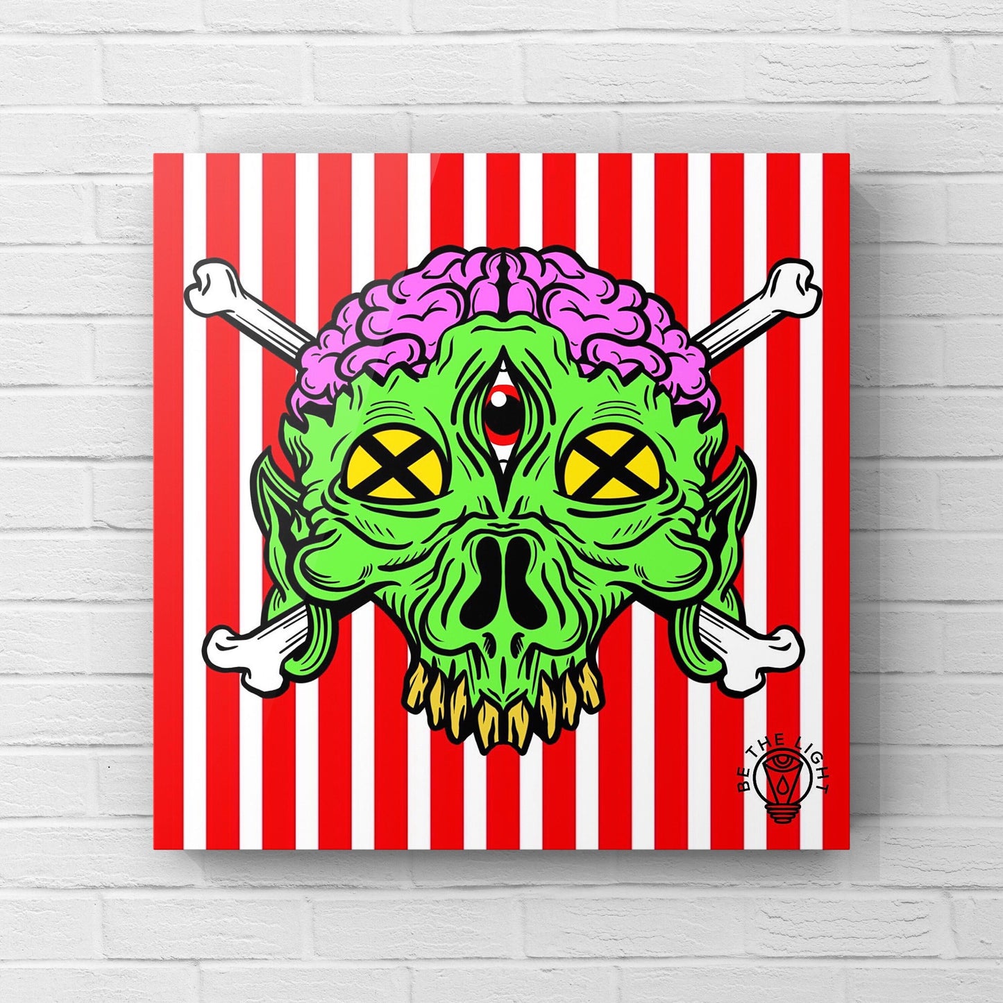 Buddha Zombie Print