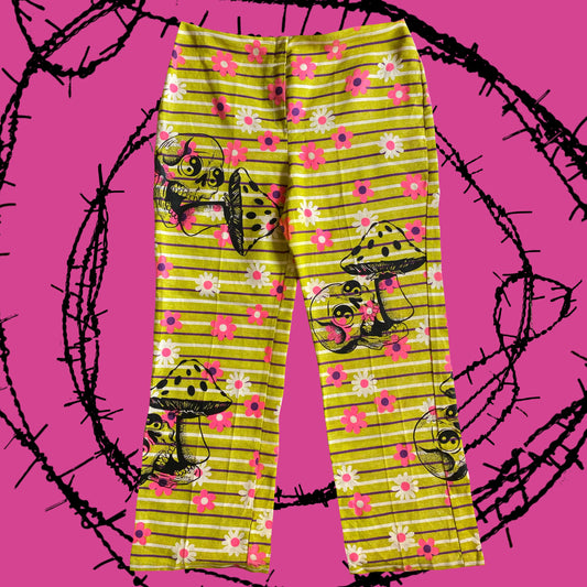 Vintage Flower Shroom Pants