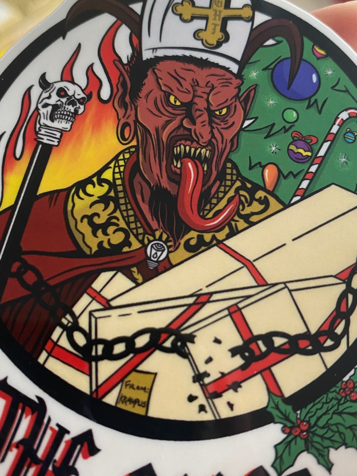 Krampus Sticker