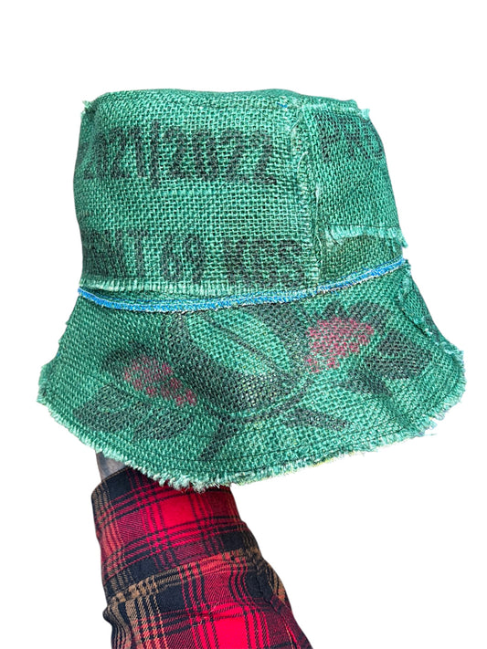 Burlap Bucket Hat- Honduras