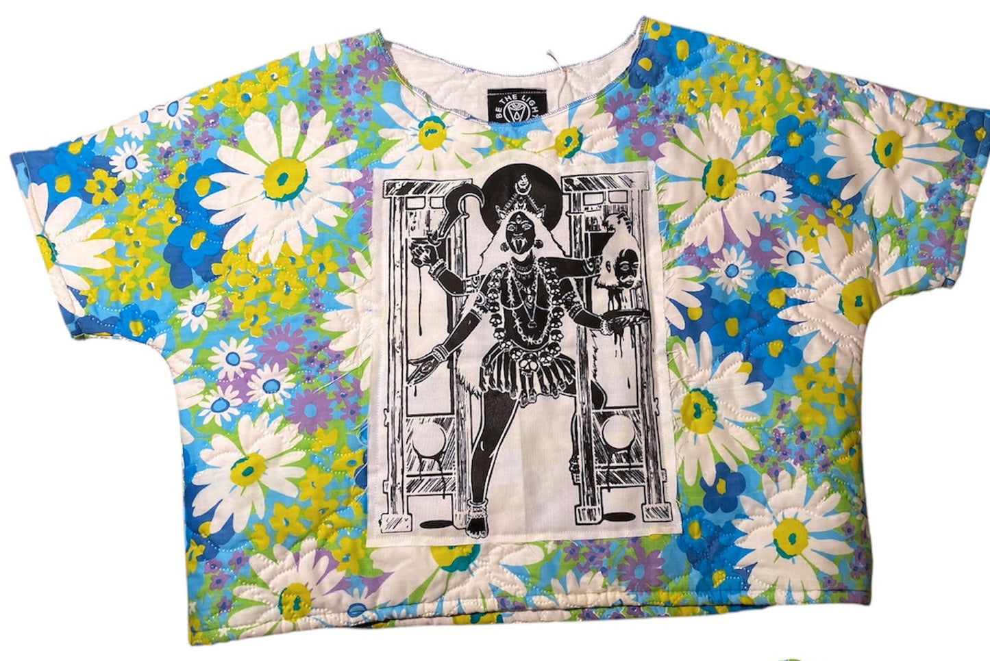 Floral Kali crop top