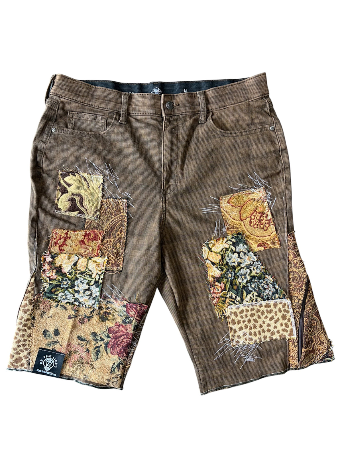 BORO Patchwork Shorts
