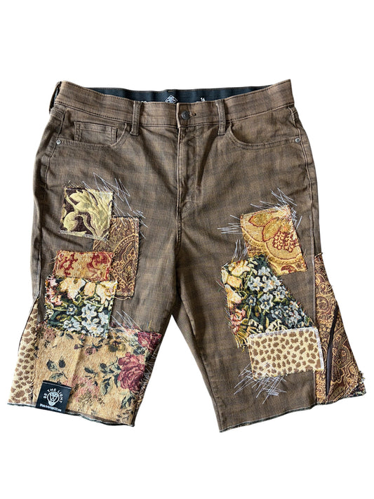 BORO Patchwork Shorts