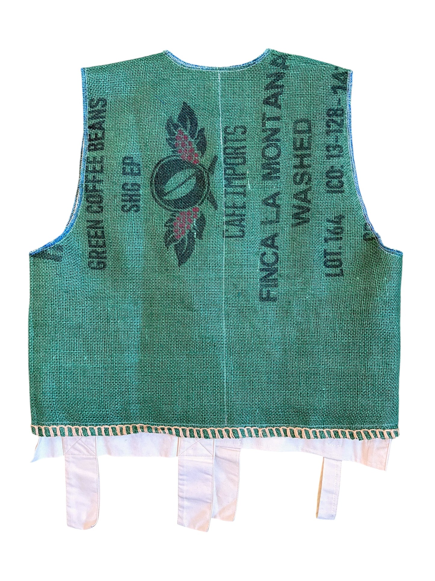 1/1 Coffee Sack Vest — Finca La Montaña (Honduras)