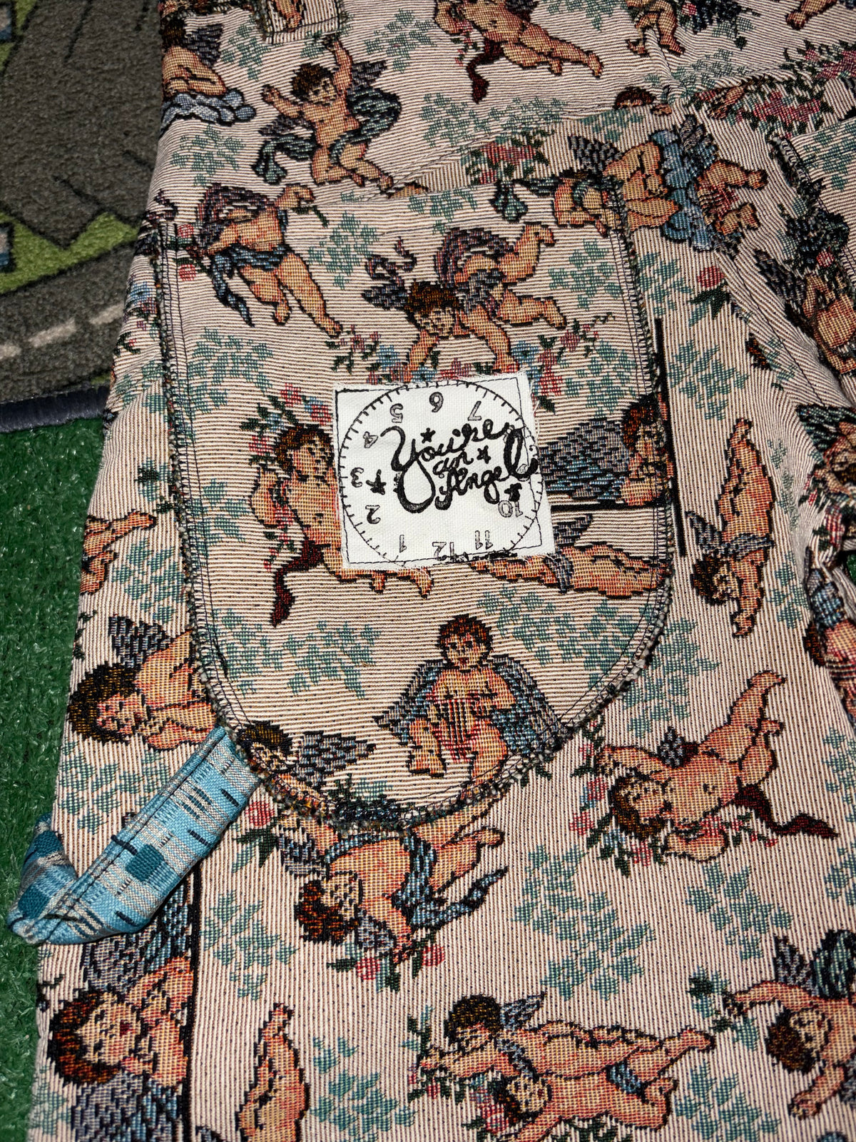 Heaven Sent Angel Woven Tapestry Pants