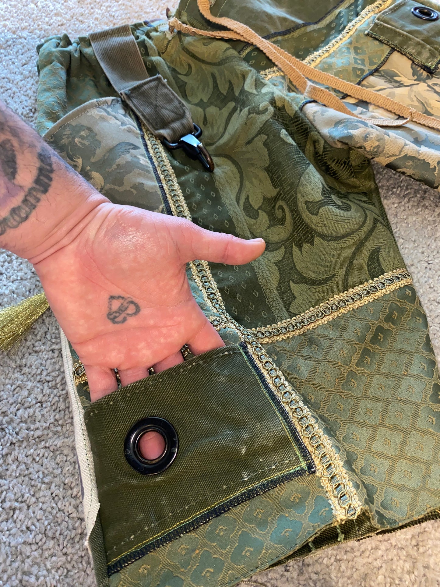 Camo cathedral shorts