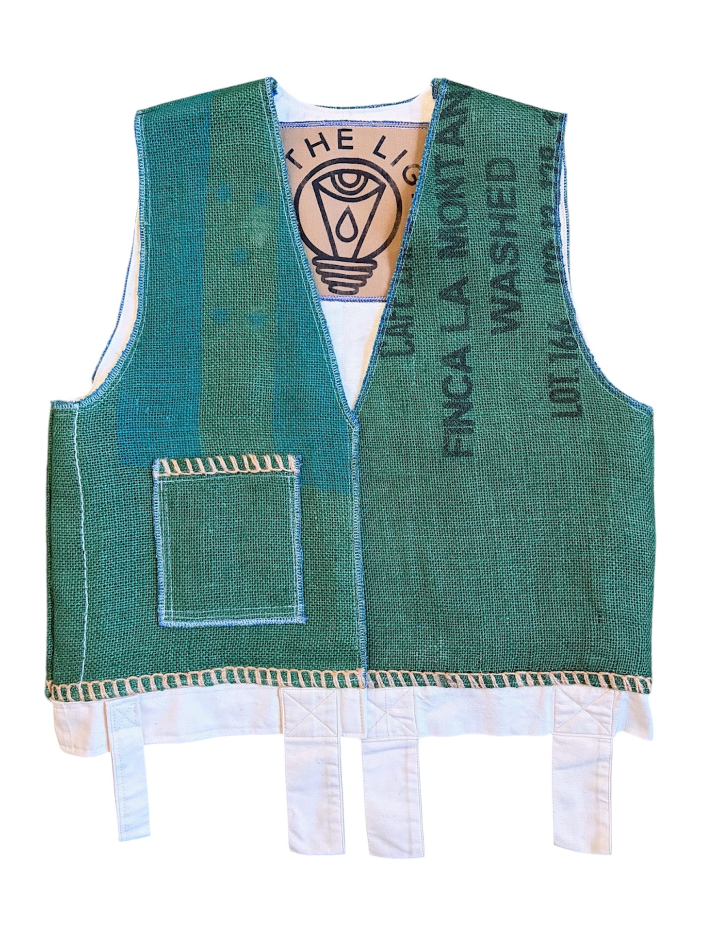 1/1 Coffee Sack Vest — Finca La Montaña (Honduras)