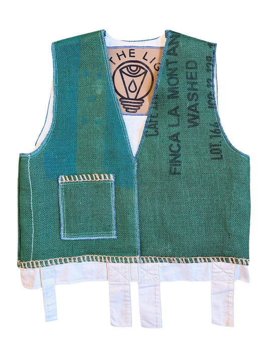 1/1 Coffee Sack Vest — Finca La Montaña (Honduras)