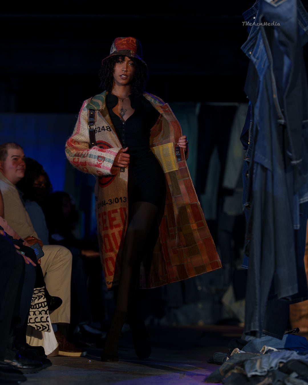 WorldWeight Burlap Trench coat