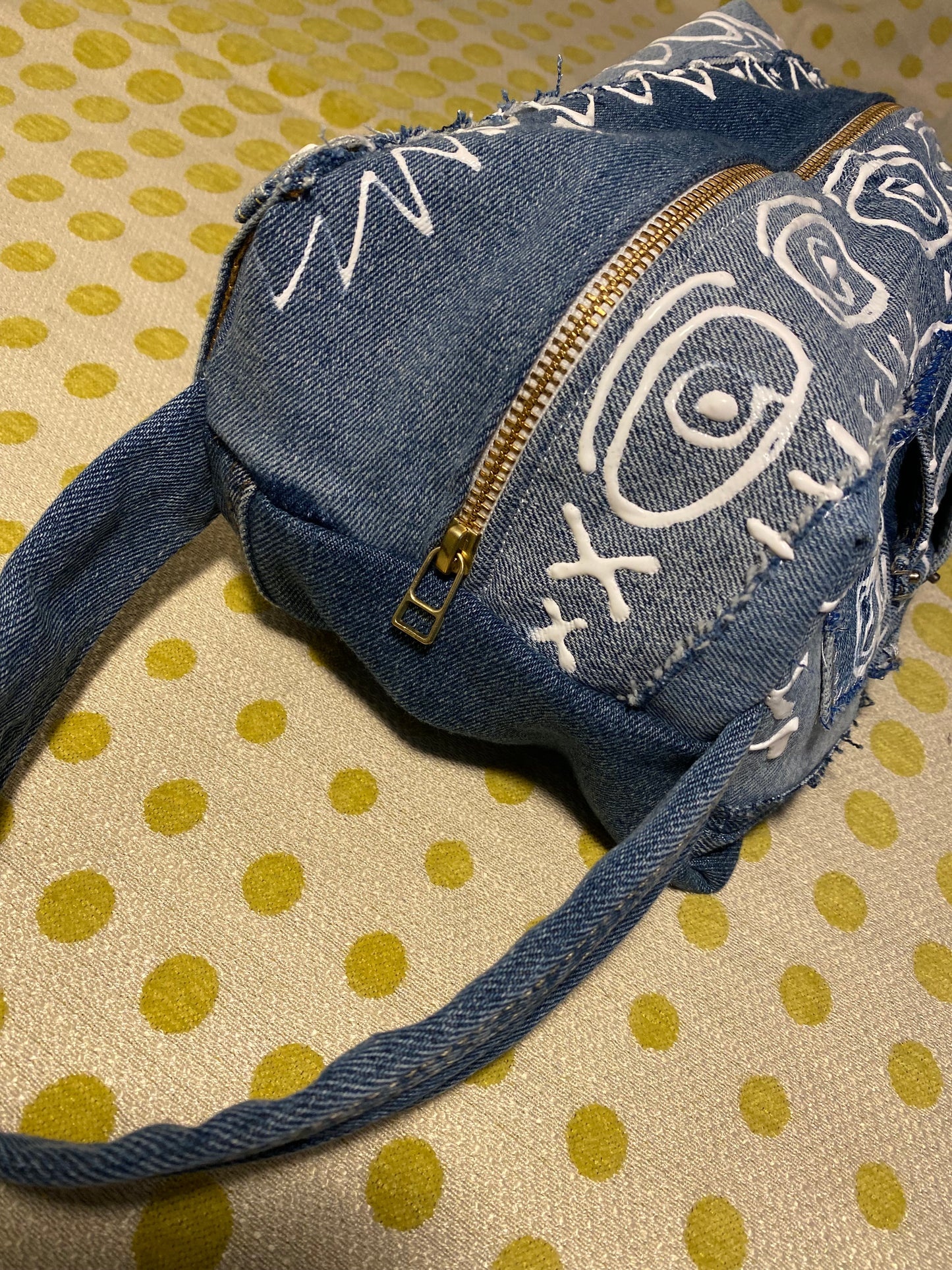 Denim Dopp Bag