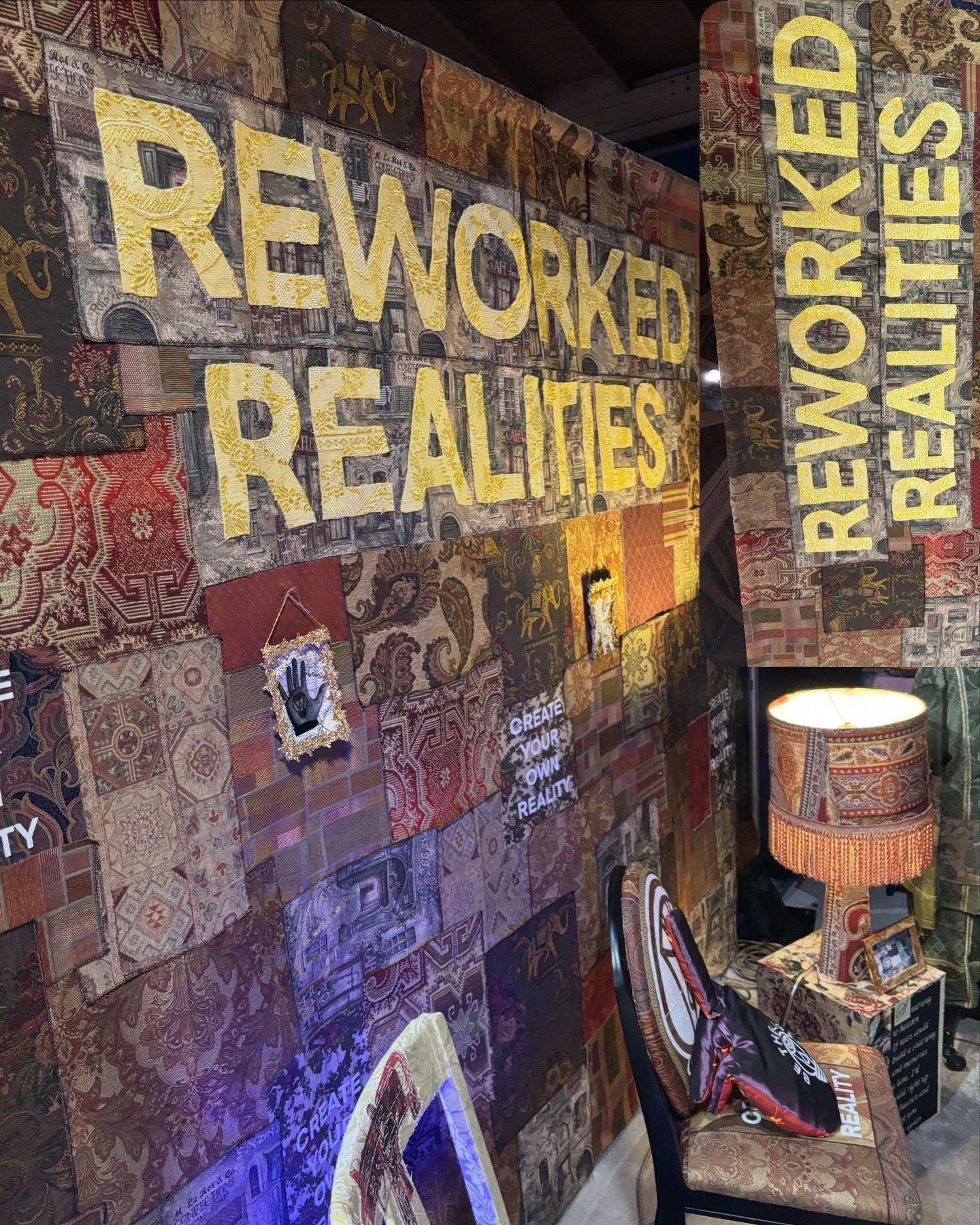 Reworked Realities Trench Coat