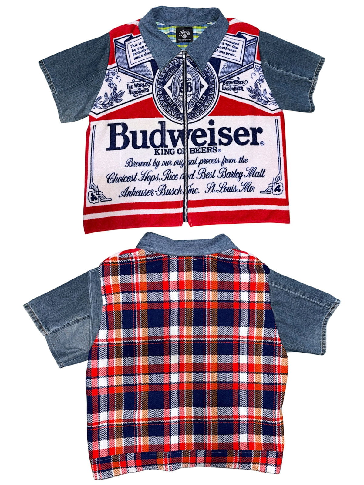 BUDWEISER Zip Polo