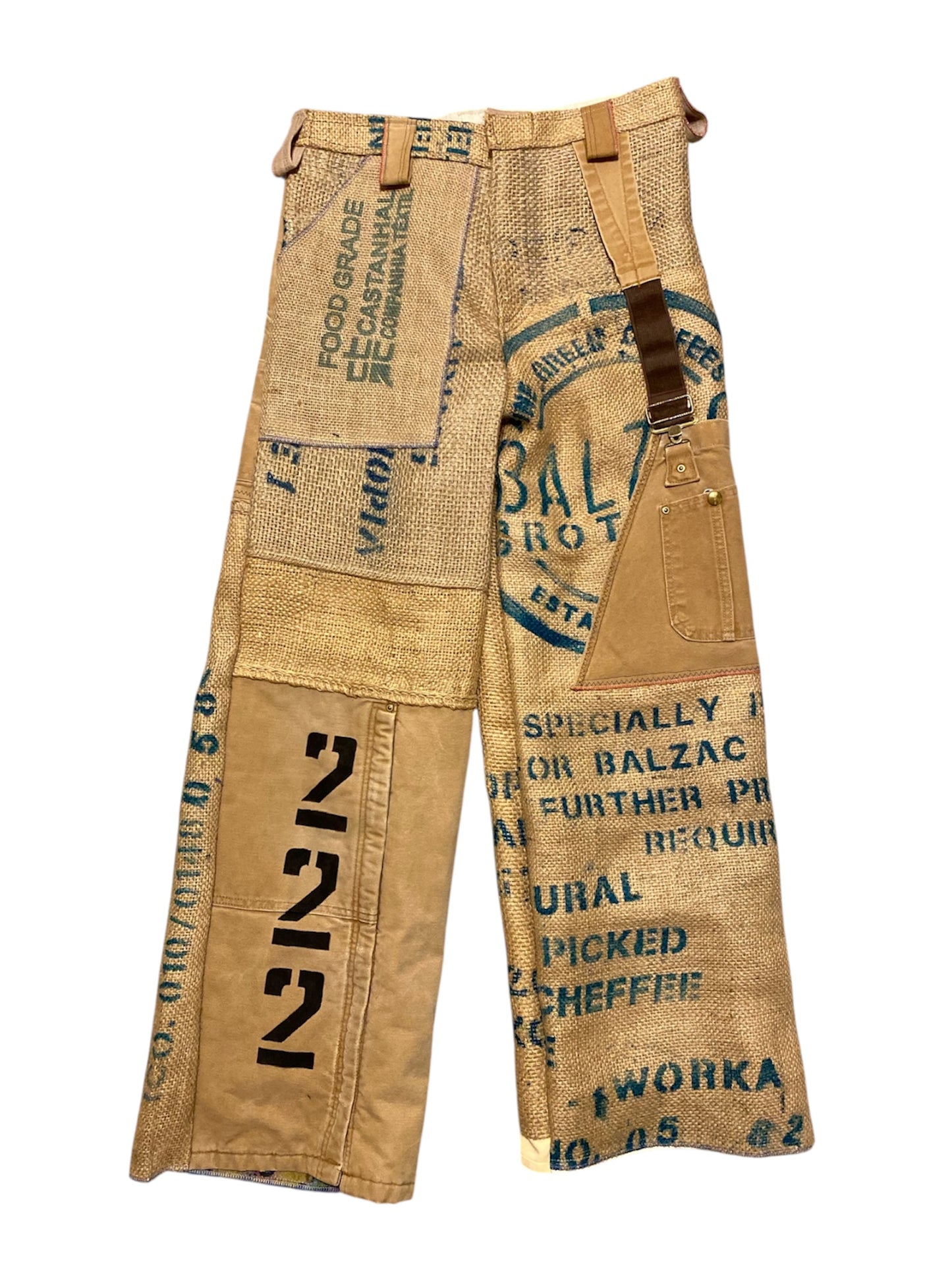 Burlap x Carhartt overall pants
