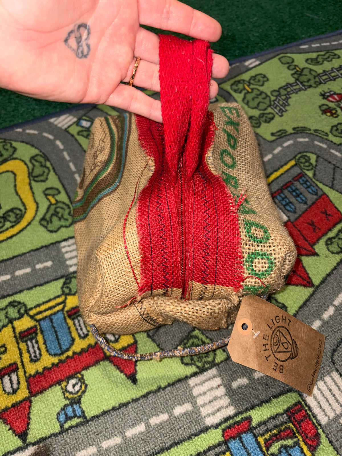 Burlap DOPP BAG