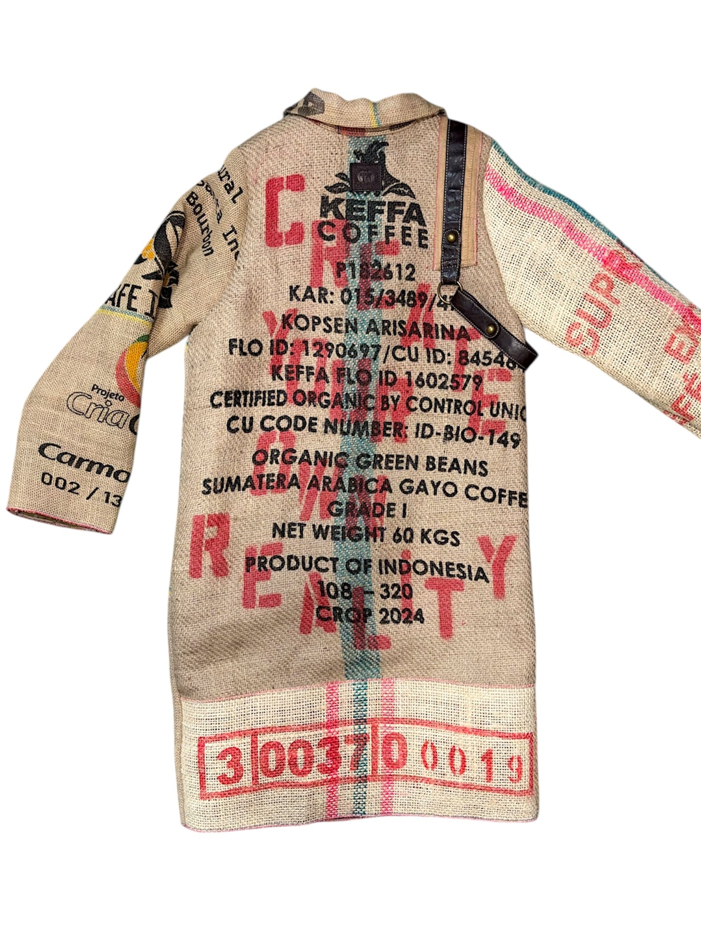 WorldWeight Burlap Trench coat