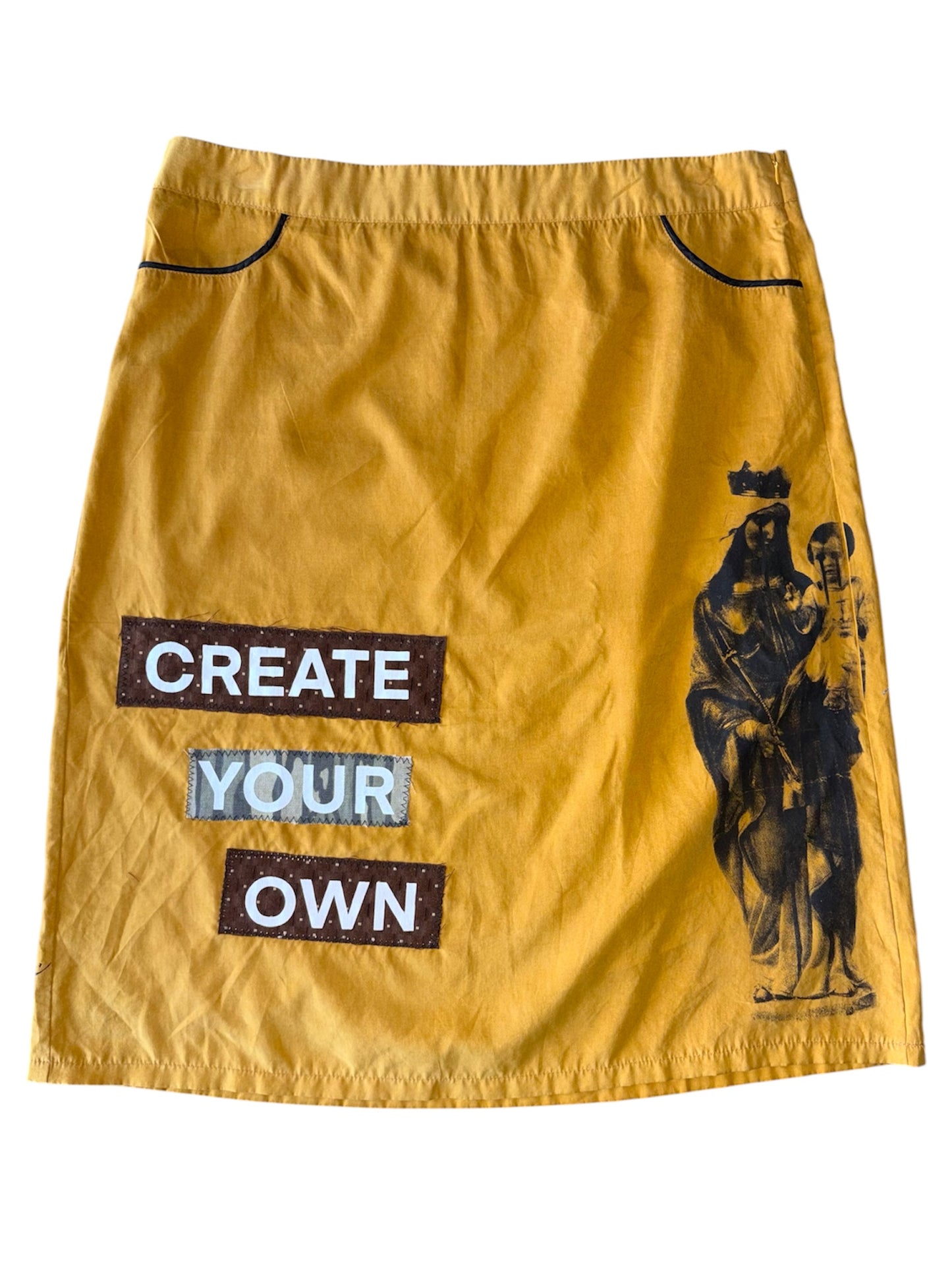 Suede Skirt