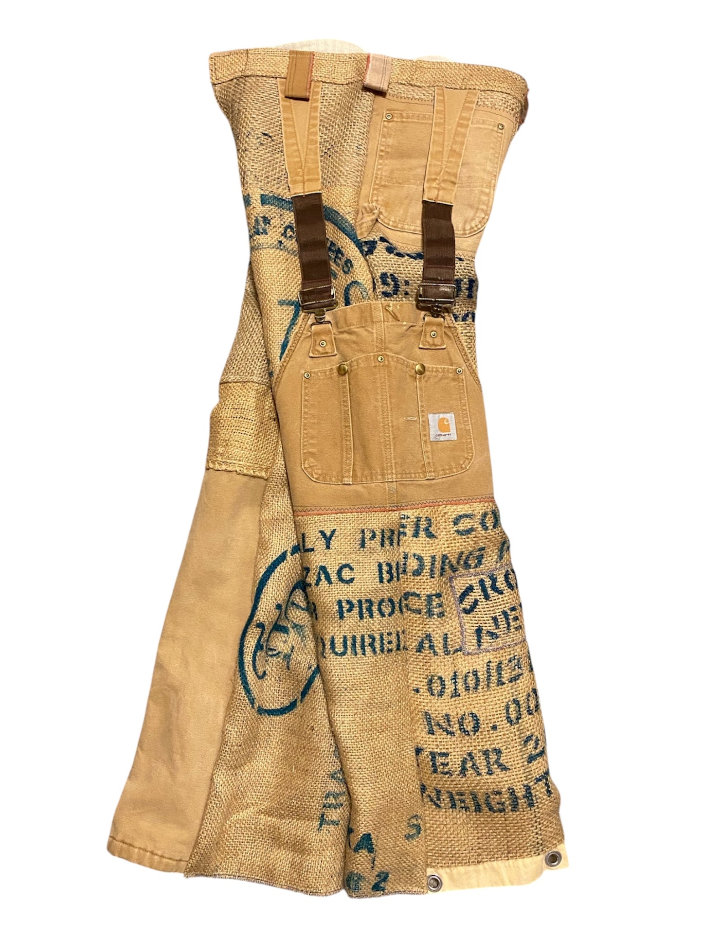 Burlap x Carhartt overall pants