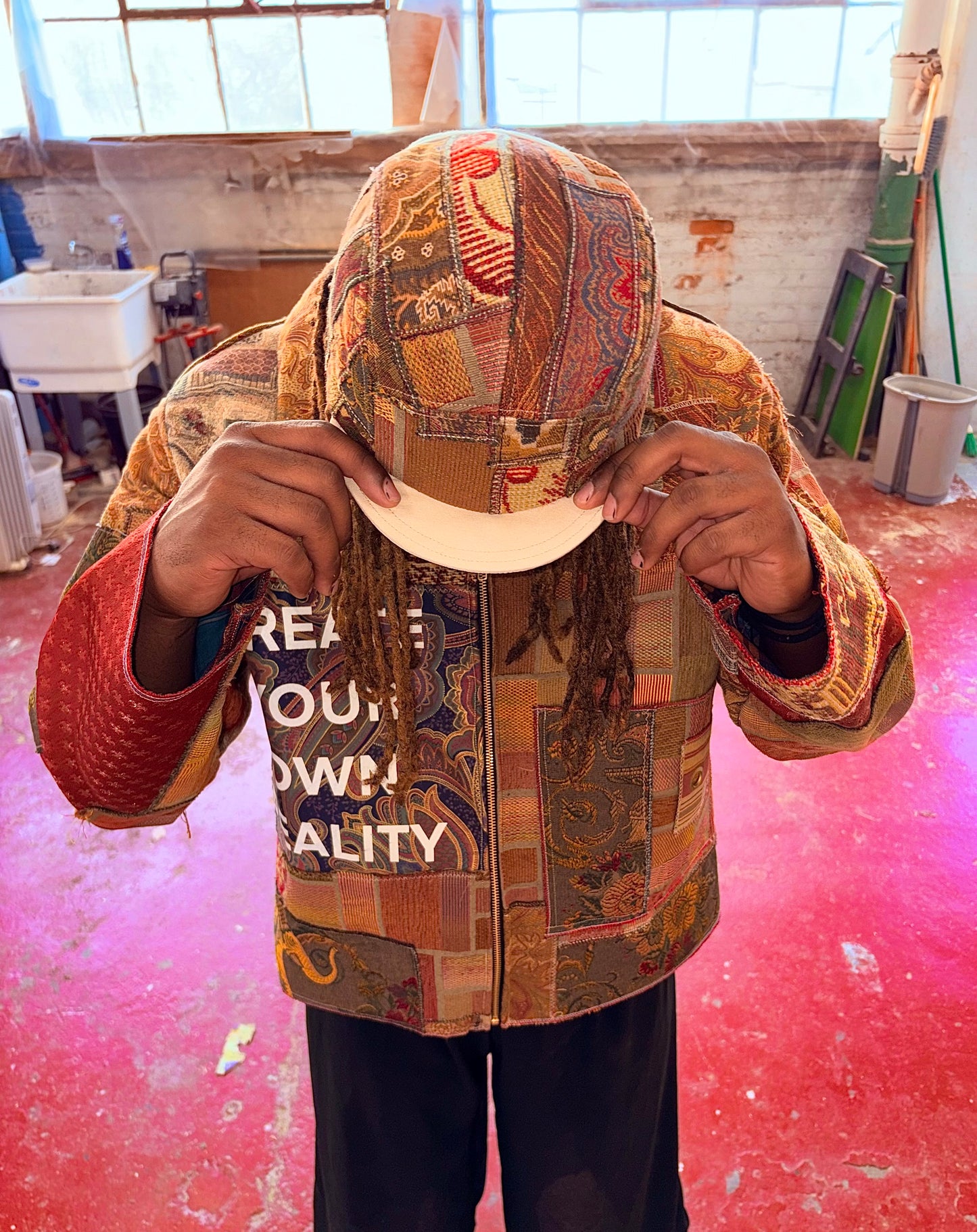 Collided Reality Cycling Cap