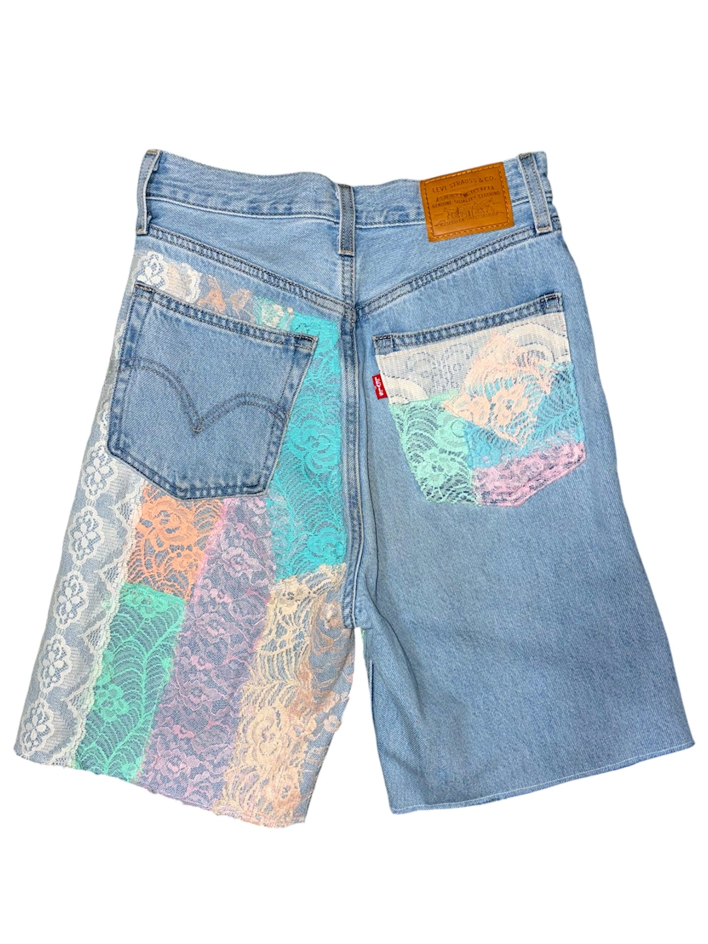 Pastel Lace Patchwork Levi’s