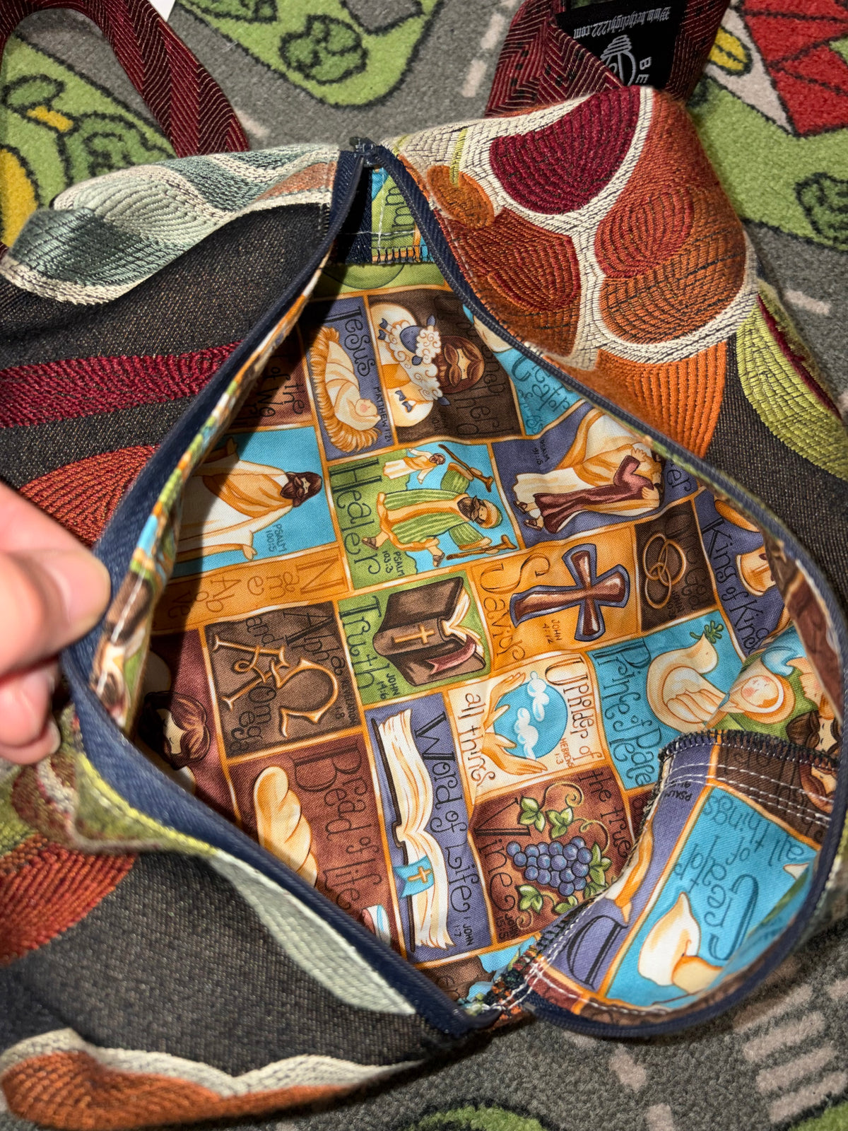 Retro Floral DOPP BAG