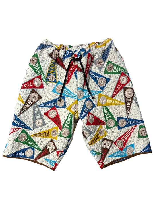 IVY PENNANT QUILT SHORTS