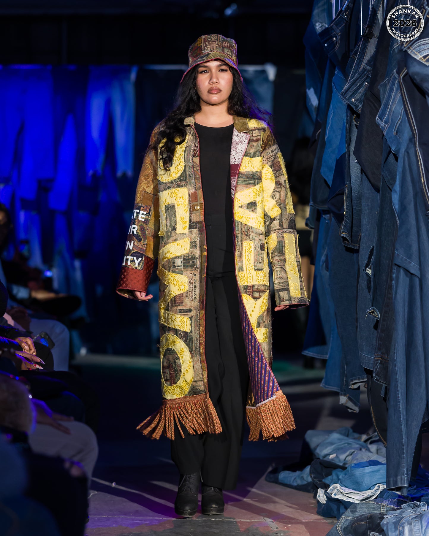 Reworked Realities Trench Coat