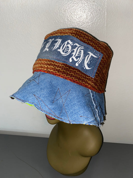 “The Light” Denim bucket Hat