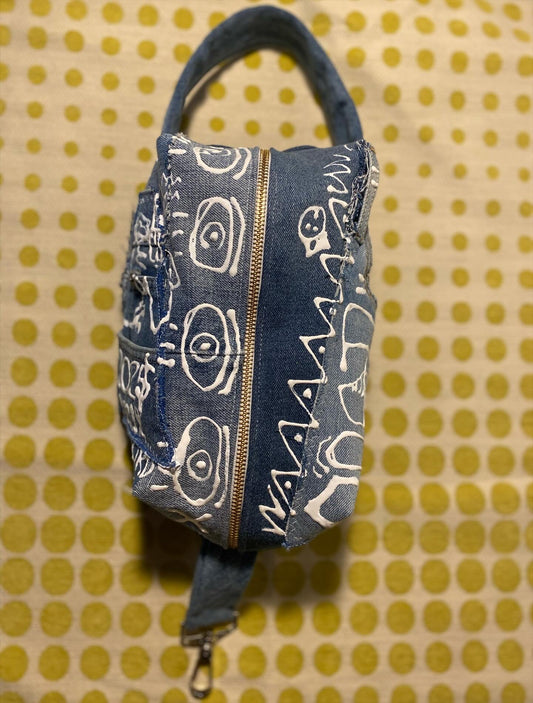 Denim Dopp Bag