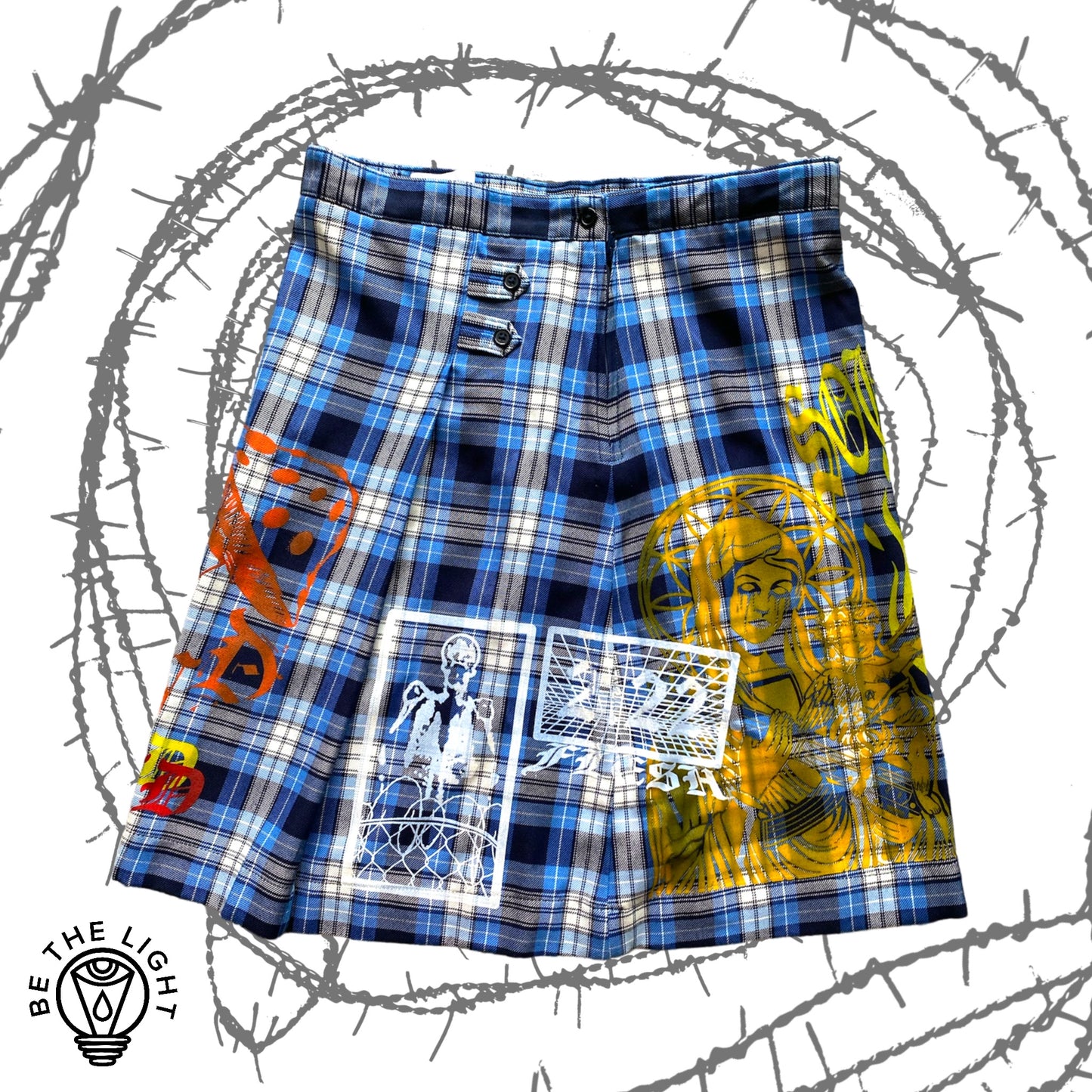 Plaid insanity Skirt