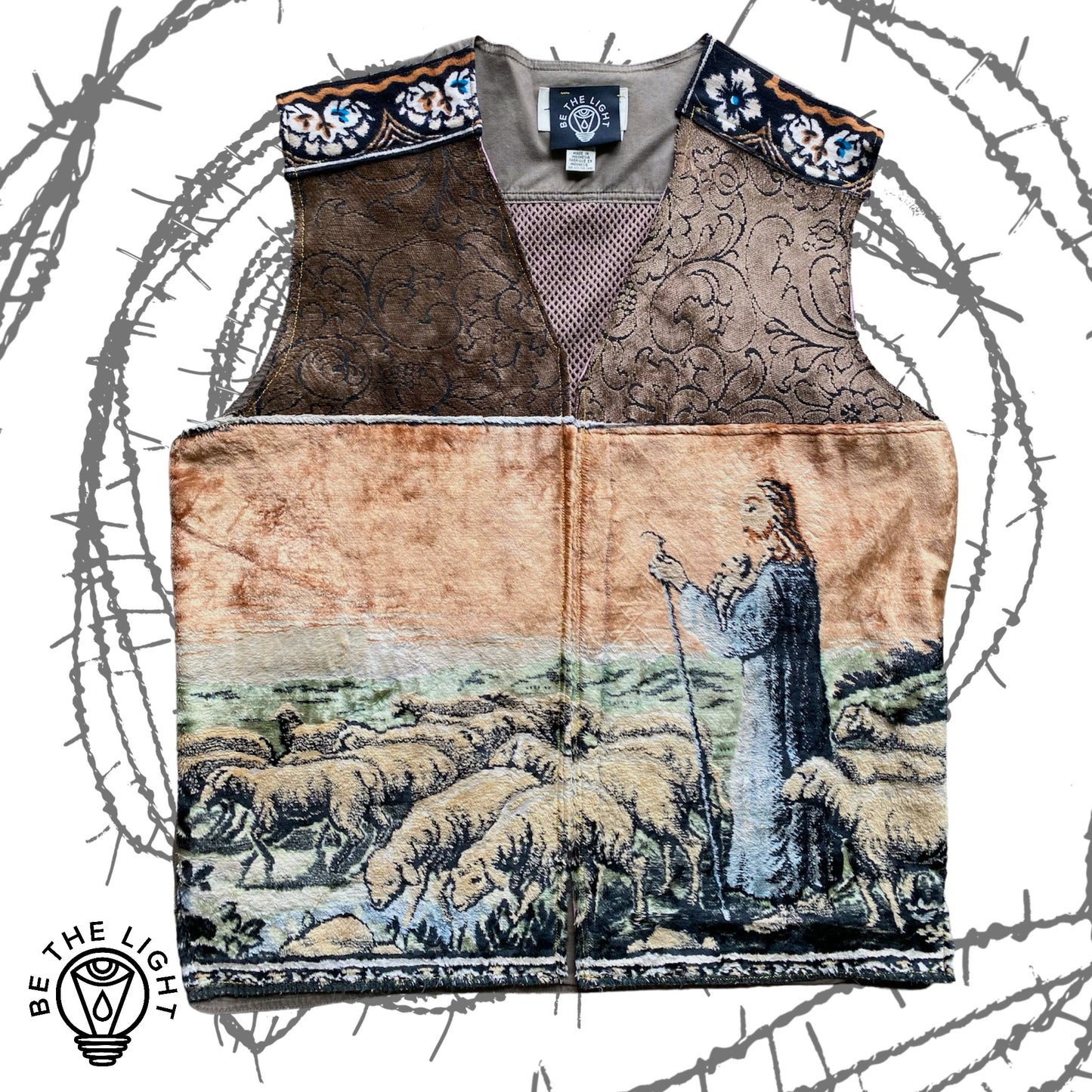 Sheep and Shepherd Vest