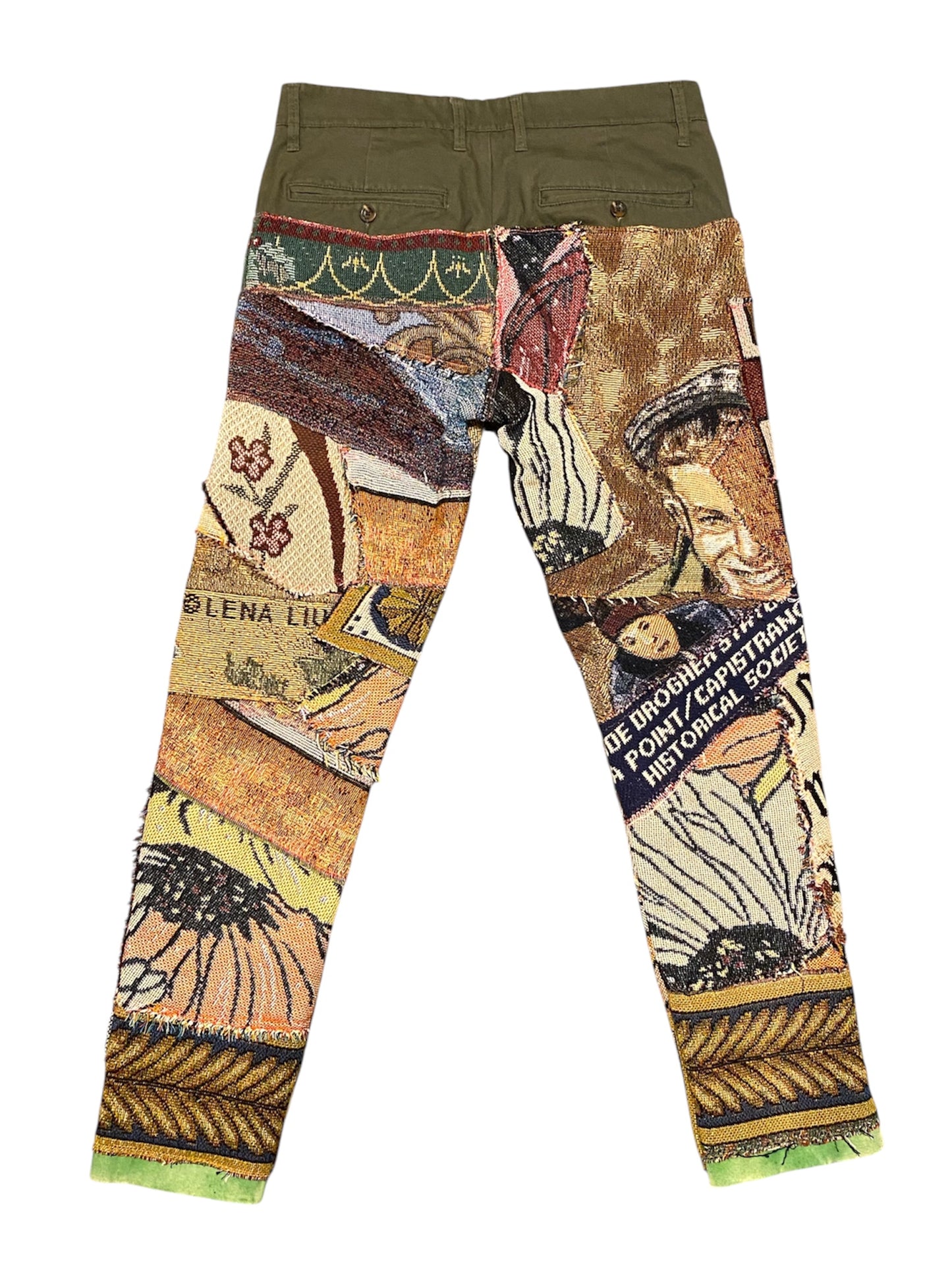 Tapestry Patchwork Pants
